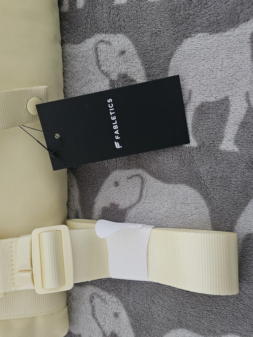 Fabletics Pale Yellow Women's Tote - Picture 5 of 6